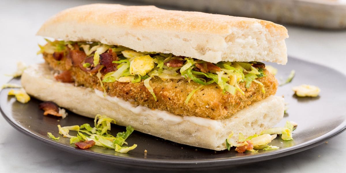 D - PARMESAN CRUSTED FISH BURGER image